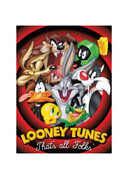 Looney Tunes That's All Folks Puzzle (1000 Pieces)